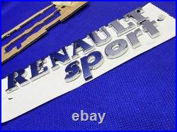 Logo Badge Emblème RENAULT SPORT Clio 2 RS Megane 2 RS ORIGINAL 6000068214 NEUF