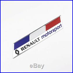 Logo emblème renault rs sport, coffre ailes intérieur, clio rs, megane rs, neuf