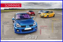 Lot Gourde + 3 LIVRES neufs ALPINE Dieppe + RENAULT SPORT Extra + CLIO RS Virage