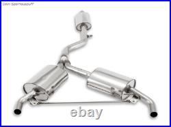 Milltek Duplex Système d'échappement sport depuis la Cat. Renault Clio 3 2.0l Rs