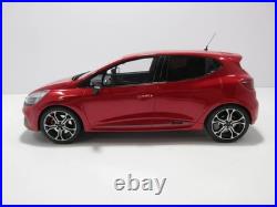 Mini voiture 1/18 Otto Renault Clio 4RS Lutece Red Metallic Renault Sport Dealer