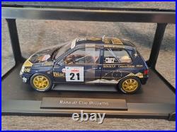 Miniature 1/18 renault clio williams Jordan Corse 1993