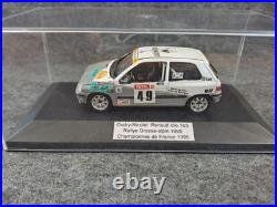 Miniature 1/43 Renault clio 16s Oudry 1995