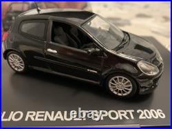 Norev 1/43 Renault Clio Rs 2006 En Noir