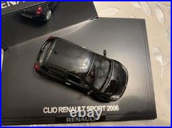 Norev 1/43 Renault Clio Rs 2006 En Noir