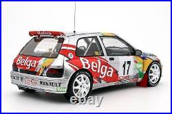 OT1058 Preorder Renault Clio Maxi Kitcar Belga n17 Rally Ypres 1995 Otto 1/18