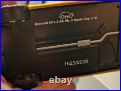 Ottomobile Renault Clio 3 Rs Ph. 2 Sport Cup 1/18 OT350 Jaune Sirius 1523/2000