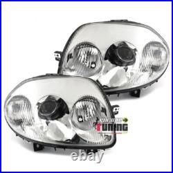 Phares Sport Chrome Look Feux V6 Renault Clio 2 / Clio B / Phase 1 1998-2001 11