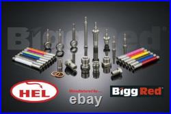 Pour Renault Clio Sport 172 00-01 Hel Inox Tressé Durite Flexible Frein REN4112