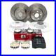 Pour Renault Clio Sport 197 200 F1 Avant Arrière Foré Frein Brembo Disques Kit