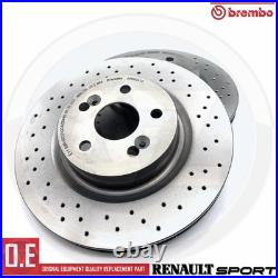 Pour Renault Clio Sport 197/200 MK3 Brembo Extra Percé Paire Disque Frein Avant