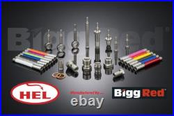 Pour Renault Clio Sport 197 Hel Inox Durite Tressée Frein Durites (REN6322)