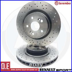 Pour Renault Clio Sport MK3 Rs 200 Brembo Extra Paire Disque Frein Avant 312mm
