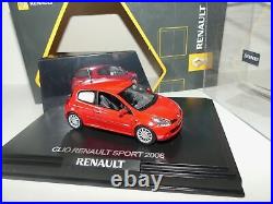 RENAULT CLIO III SPORT 2006 Rouge NOREV 143