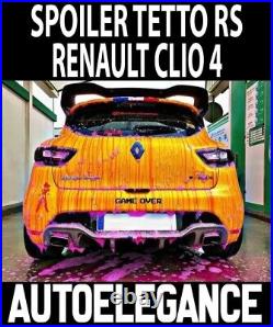 Renault Clio 4 Mkiv 2012-2019 Becquet De Toit Arriere Look Sport Becquet Rs