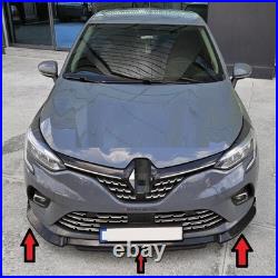 Renault Clio 5 V 2019+ 2022 Spoiler Sous Pare-chocs Avant Abs Look Sport