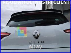 Renault Clio 5 V 2019+ Aile Supplementaire Spoiler De Toit Sport Abs Noir Brilla