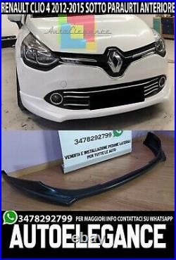 Renault Clio IV 4 2012-2015 Spoiler Sous Pare-Choc ABS Sport