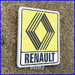 Renault Sport LED Illuminé Mural Allumer Garage Signe Automobilia Clio Megane