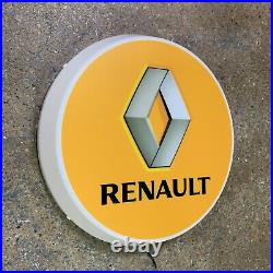 Renault Williams Badge Emblème LED Illuminé Light Up Garage Signe Clio F1 Sport