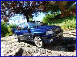 Renault sport clio 1 16v bleu monaco 1/18 1 18 118otto ottomobile ottomodels