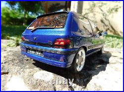 Renault sport clio 1 16v bleu monaco 1/18 1 18 118otto ottomobile ottomodels