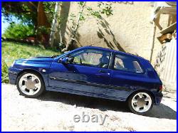 Renault sport clio 1 16v bleu monaco 1/18 1 18 118otto ottomobile ottomodels