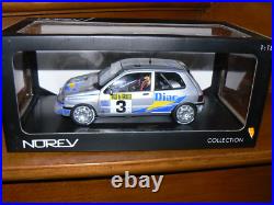 Renault sport clio 16s williams diac rallye grasse alpin ragnotti 1/18 norev