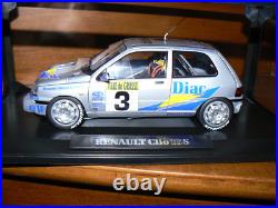 Renault sport clio 16s williams diac rallye grasse alpin ragnotti 1/18 norev