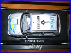 Renault sport clio 16s williams diac rallye grasse alpin ragnotti 1/18 norev