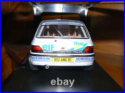 Renault sport clio 16s williams diac rallye grasse alpin ragnotti 1/18 norev