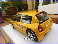 Renault sport clio v6 phase 2 sirius 1/18 1 18 otto ottomobile ottomodels boxed