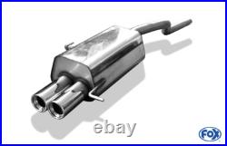 Silencieux Sport Pour Renault Clio II B 1,4L