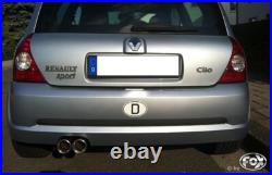 Silencieux Sport Pour Renault Clio II B 1,4L