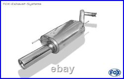 Silencieux Sport Renault Clio 1 Type B/C 57 1x80mm Rond Enroulé Droit