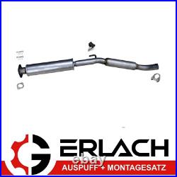Silencieux central pour Renault Clio II 2.0 16V Sport 2001-2005 échappement 7584