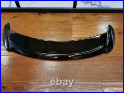 Spoiler Adapté Pour Renault Clio 4 IV 2012-2019 Look Sport Noir Poli