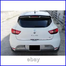 Spoiler Adapté Pour Renault Clio 4 IV 2012-2019 Look Sport Noir Poli
