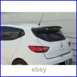 Spoiler Adapté Pour Renault Clio 4 IV 2012-2019 Look Sport Noir Poli