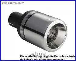 Ulter Échappement Sport Renault Clio 2 98- 100mm Rond Roulé Juste Avec Absorbeur Ulter Échappement Sport Renault Clio 2 98- 100mm Rond Roulé Juste Avec Absorbeur