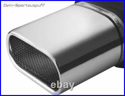 Ulter Silencieux Sport Renault CLIO 2 Type B 1.2L 1.4L 1.6L 167x60Mm Flachoval