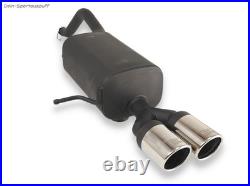 Ulter Sport Renault Clio 4 Type X98 1.2 Tce 2x80mm Rond Roulé Inclinées