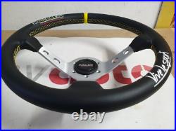 Volant Sport Cuir Lisse Renault Sport R5 Turbo Clio Gt Turbo Megane 350mm/80mm