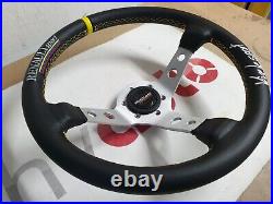 Volant Sport Cuir Lisse Renault Sport R5 Turbo Clio Gt Turbo Megane 350mm/80mm