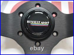 Volant Sport Daim Renault Sport Jean Ragnotti R5 Turbo / Clio Etc 350mm/80mm